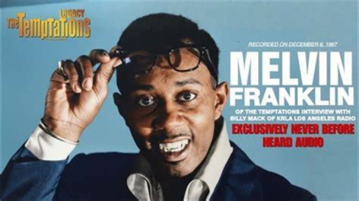 Melvin Franklin: The Legacy of a Legendary Voice